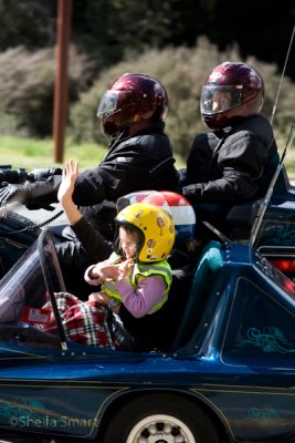 Child in sidecar