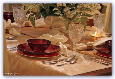 Holiday Place Setting