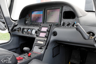Glass Cockpit in a Private Plane