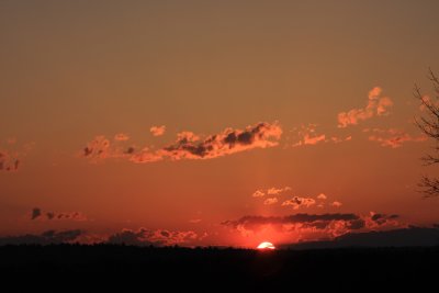 Sunset from Groton, Ma.