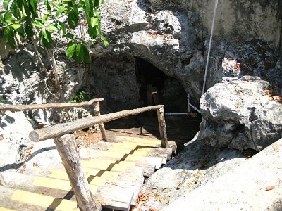 Cenote entrance