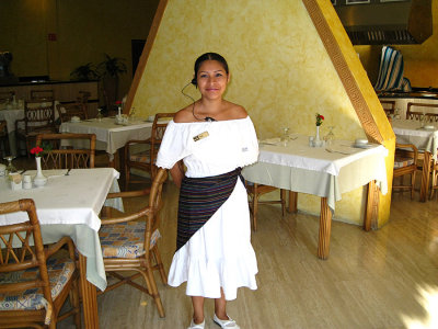 Dining hall hostess