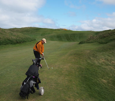 Approach on #2 at Ballybunion