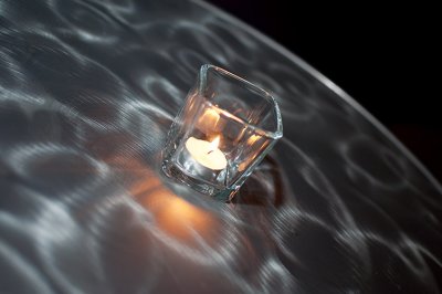 Candle on Table