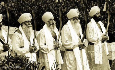 Ceremonial Sikh Swordsmen 2
