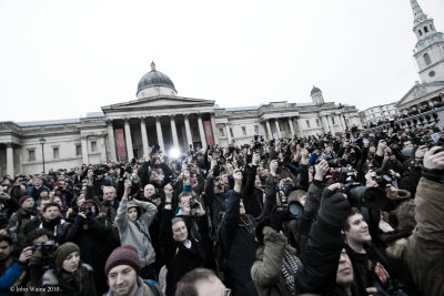 I'm A Photographer Not A Terrorist Mass Protest Gathering, London