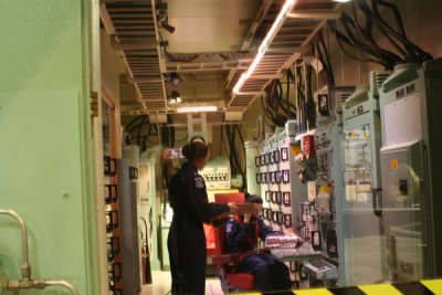 Display of Minuteman command center