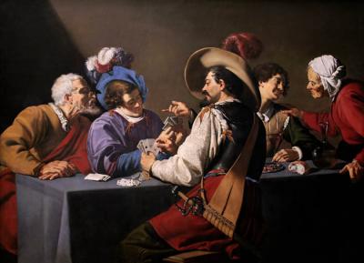 Theodoor Rombouts - Card Players