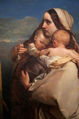 Louis Gallait - The Unhappy Mother