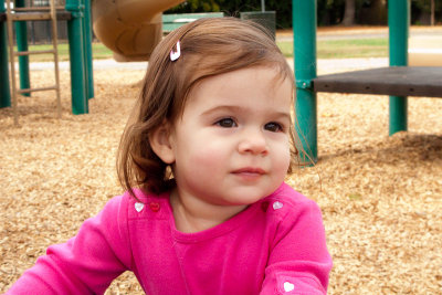 Ava at the park