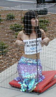 Protesting Mermaid