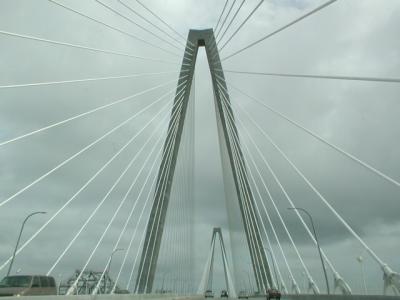 Bridge crossing into Charleston, SC  (Photo by Stacy Pollack)