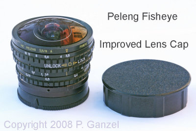 Improved Lens Cap for Peleng Fisheye--$25