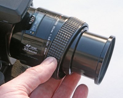 50mm Macro Add on Focus Ring $35