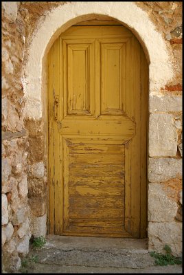 yellow door