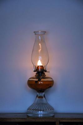 Kerosene Lamp (Primary Light Source)