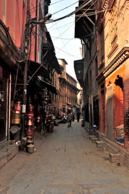 Street in Patan.
