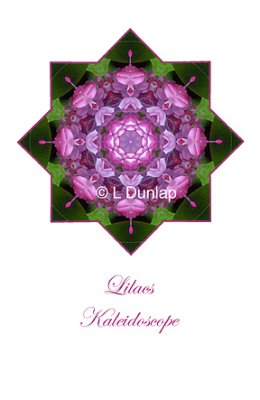 41 - Lilac Kaleidoscope Card