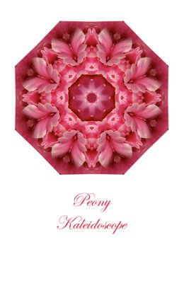 77 - Peony Kaleidoscope Card