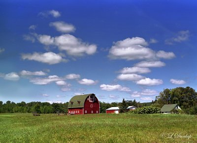 Summer Skies, Northern Wisconsin Farm