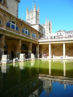 Roman Baths. Bath England.