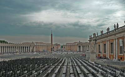 St. Peters Square, Vatican City. Italy