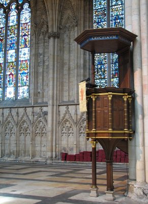 Inside York Minister. 4.