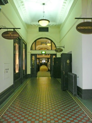 Corridor in Heritage Hotel.