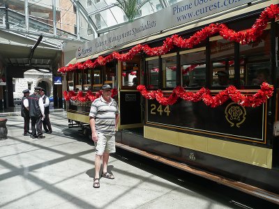 Christmas Tram, Christchurch.