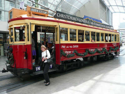 Tram, Christchurch.