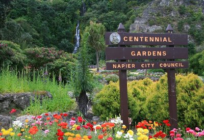 Napier Centennial Gardens.