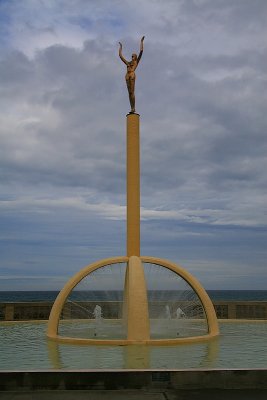 Statue in Napier