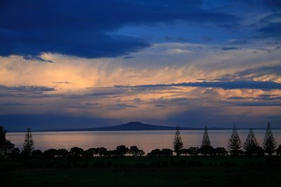 Evening in Shakespear Whangaparaoa.