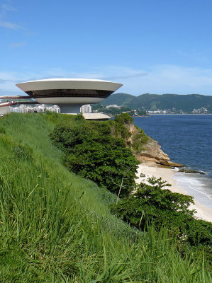Niemeyer museum, Niteroi island