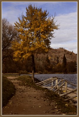 Povadlo lake near by Bansk  tiavnica