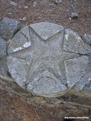 Aleria, bouwwijze romeinse zuil