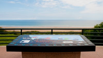 Omaha Beach, Colleville-sur-Mer, Normandy, France