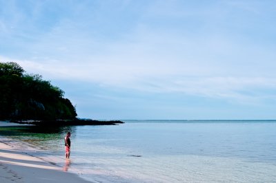 Beach, Mana Island, Fiji