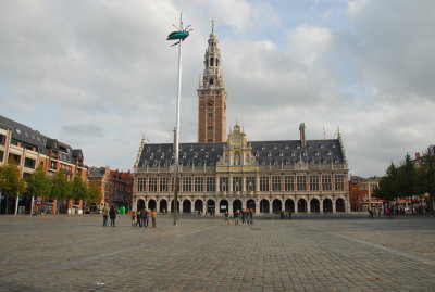 The Fly and the University Library Leuven