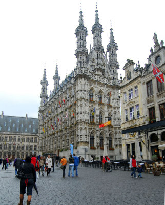 The Gothic Town Hall Leuven