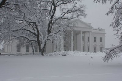 White House in Snowpocalypse (2/7)