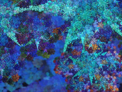 the world in aeon blue