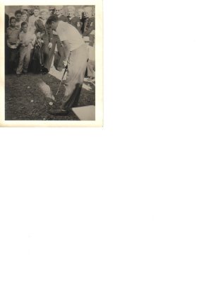 Bob Hope, Photographer Byron Blagg, CPO, SeaBees 1943