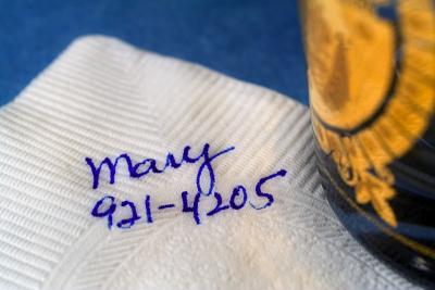 The Phone Number on the Cocktail Napkin