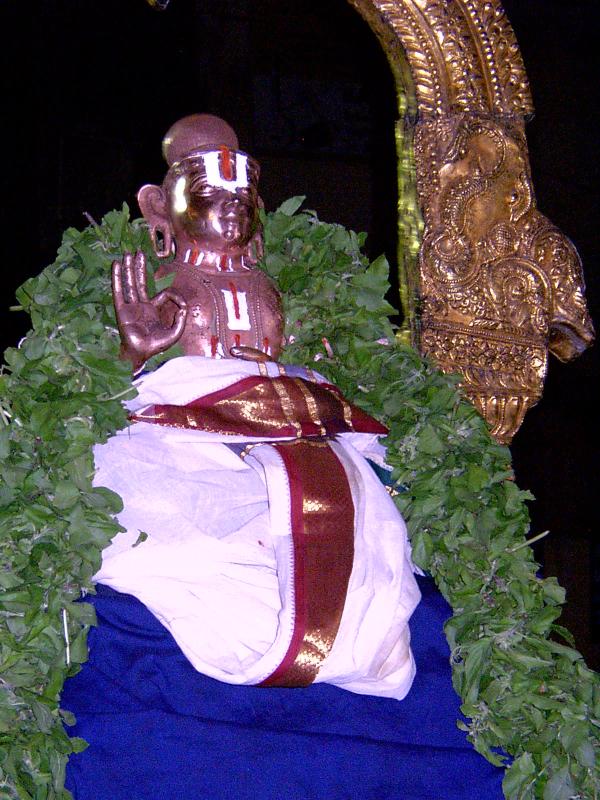 Nammazhwar with Swayam thirumeni on Vaikunda Ekadasi day.JPG