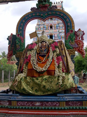 kAttumannarkovil -Sri Aalavandar during Thiruveedhipurappadu.jpg