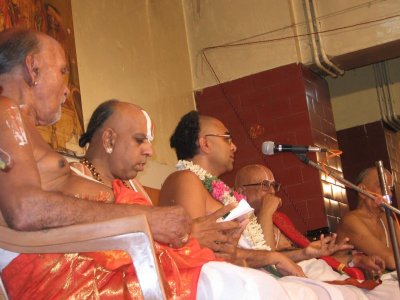 14- Krishna Dvayam (Sri Venkata Krishnan svami and Sri Velukkudi Krishnan svami) with nam svami