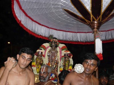 Parthasarathi on Thirukacchi nambigal sattrumarai day.jpg
