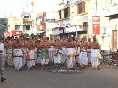 Sri Varadar utsavam -ThiruvallikEaNi