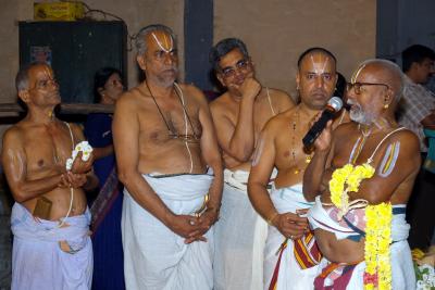 U.Ve. Sri  Karyam swAmi's upanyasam